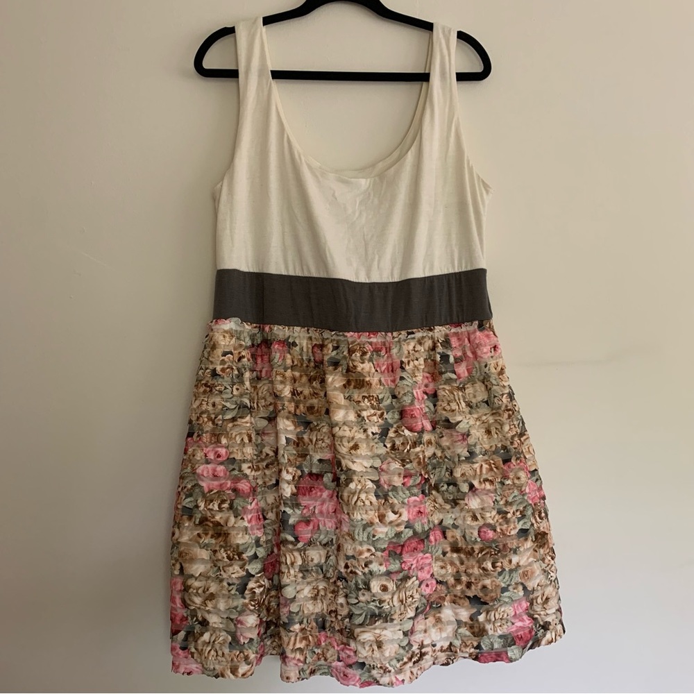 Retro Torrid Size 2 Floral Tulle Dress